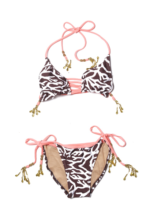 Black White Snake Print